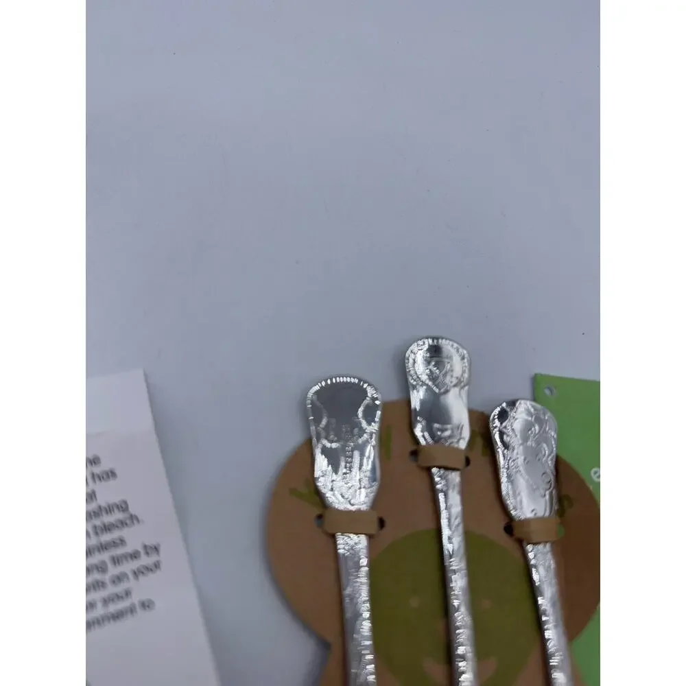 Kleynimals Safari Friends Made in USA Baby Flatware 100% Stainless Steel